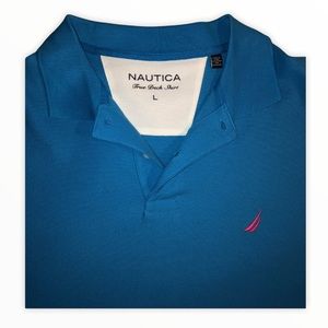 Nautica Blue True Deck Polo Shirt